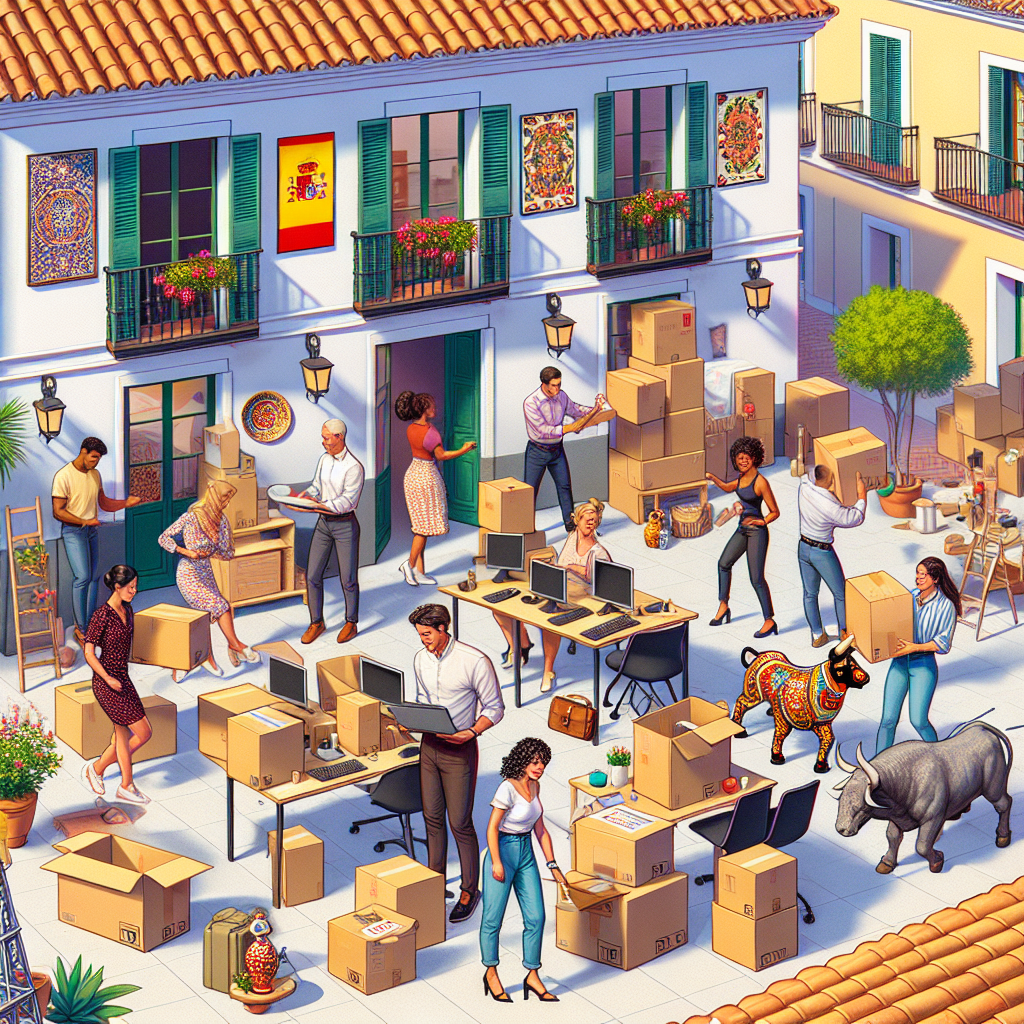 Setting up a branch in spain