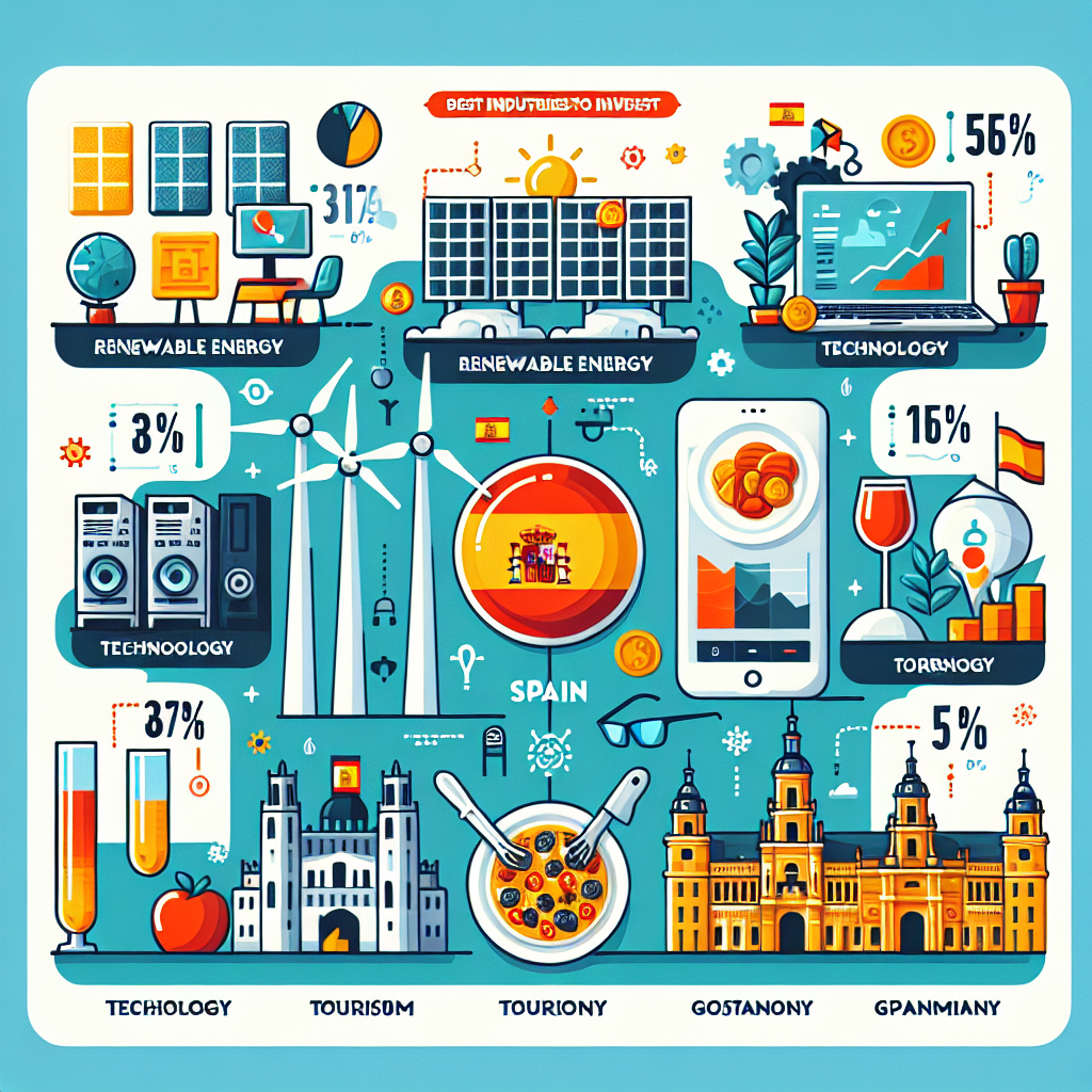 Best industries to invest in Spain